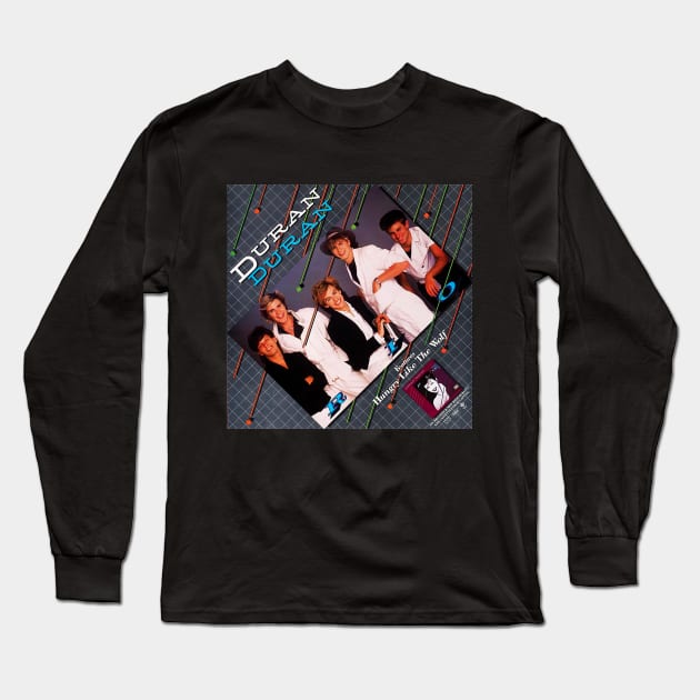 Duran Duran RIO Ad '82 Long Sleeve T-Shirt by Pop Fan Shop